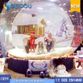 Durable Giant Christmas Foto Menschliche Schnee Globe Aufblasbare Snow Dome